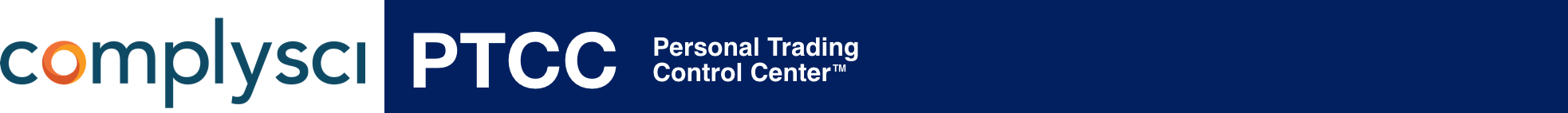 Personal Trading Control Center by Compliance Science